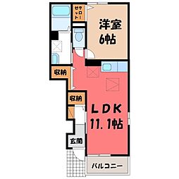 JR日光線 鹿沼駅 徒歩23分