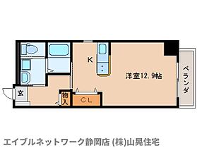 静岡県静岡市葵区本通5丁目（賃貸マンション1R・5階・38.13㎡） その2