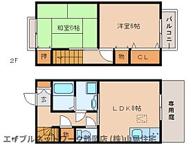 静岡県静岡市駿河区青木（賃貸テラスハウス2LDK・1階・52.99㎡） その2