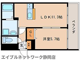 静岡県静岡市葵区錦町（賃貸マンション1LDK・4階・40.01㎡） その2