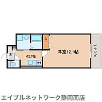 静岡県静岡市駿河区馬渕2丁目（賃貸マンション1K・4階・36.11㎡） その2