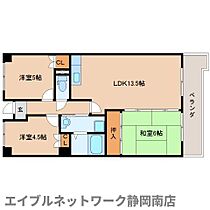 静岡県静岡市駿河区小鹿1丁目（賃貸マンション3LDK・7階・65.29㎡） その2