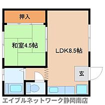 静岡県静岡市駿河区泉町（賃貸マンション1LDK・1階・29.16㎡） その2