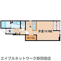 静岡県静岡市駿河区小鹿（賃貸アパート1R・1階・35.19㎡） その2