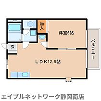 静岡県焼津市三ケ名（賃貸アパート1LDK・1階・40.04㎡） その2