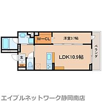 静岡県静岡市駿河区稲川1丁目（賃貸マンション1LDK・3階・39.82㎡） その2