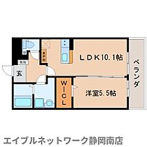 静岡県静岡市駿河区見瀬（賃貸マンション1LDK・3階・41.00㎡） その2