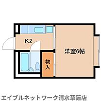 静岡県静岡市清水区草薙3丁目（賃貸マンション1K・3階・19.40㎡） その2