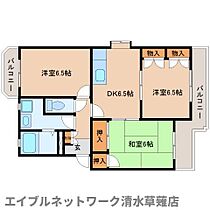 静岡県静岡市葵区瀬名1丁目（賃貸マンション3DK・2階・55.92㎡） その2