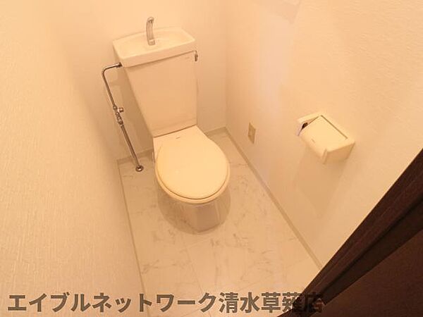 画像6:落ち着いた色調のトイレです