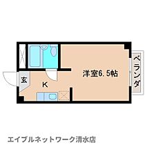 静岡県静岡市清水区追分3丁目（賃貸マンション1R・1階・17.55㎡） その2