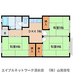 東海道本線 興津駅 バス5分 清美寺前下車 徒歩5分