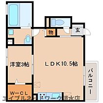 静岡県静岡市清水区北矢部町2丁目（賃貸アパート1LDK・1階・35.75㎡） その2