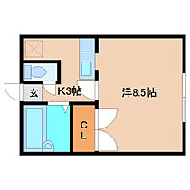 静岡県静岡市清水区追分4丁目（賃貸アパート1K・2階・22.60㎡） その2