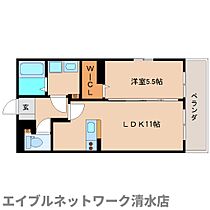 静岡県静岡市清水区木の下町（賃貸マンション1LDK・3階・43.20㎡） その2