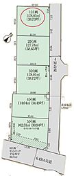 入間市扇町屋5丁目・全5区画　建築条件なし土地　1区画