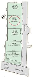 入間市扇町屋5丁目・全5区画　建築条件なし土地　2区画