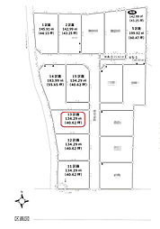 飯能市川寺・全15区画　建築条件付土地　13区画