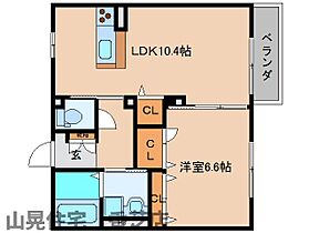 奈良県香芝市逢坂2丁目（賃貸アパート1LDK・1階・41.42㎡） その2