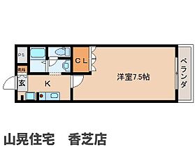 奈良県香芝市五位堂（賃貸マンション1K・2階・25.00㎡） その2