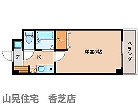 奈良県香芝市瓦口（賃貸マンション1K・3階・23.00㎡） その2