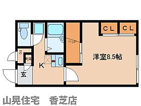 奈良県香芝市旭ケ丘1丁目（賃貸アパート1K・1階・23.18㎡） その2