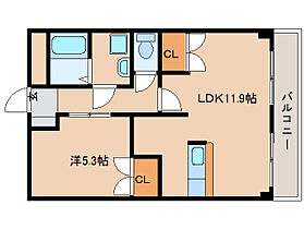 奈良県天理市中町（賃貸マンション1LDK・3階・41.04㎡） その2