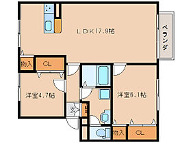 奈良県磯城郡川西町大字結崎（賃貸アパート2LDK・2階・62.10㎡） その2