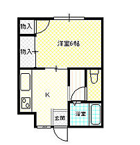 レヴール綾田 Ａ107 ｜ 富山県富山市綾田町２丁目（賃貸アパート1K・1階・26.49㎡） その2