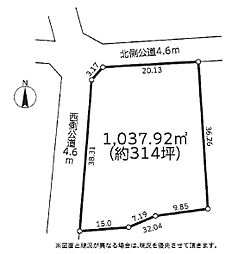 草加市柿木町　売地