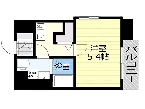 大阪府大阪市西区靱本町２丁目(賃貸マンション1K・3階・21.69㎡)の写真 その2