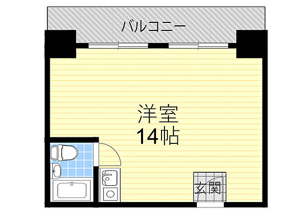 エスロンプランナーズビル ｜大阪府大阪市西区本田３丁目(賃貸マンション1DK・2階・27.52㎡)の写真 その2