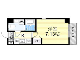 大阪府大阪市北区大淀中３丁目（賃貸マンション1K・7階・21.54㎡） その2