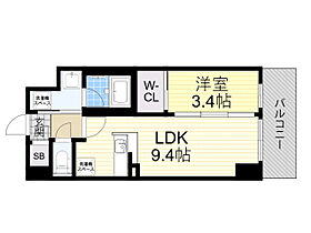 大阪府大阪市北区中崎１丁目5番18号（賃貸マンション1LDK・7階・32.72㎡） その2