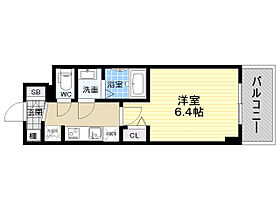 大阪府大阪市福島区吉野２丁目7番19号（賃貸マンション1K・9階・21.56㎡） その2