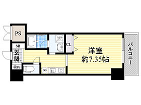 大阪府大阪市西区九条南２丁目（賃貸マンション1R・3階・24.30㎡） その2