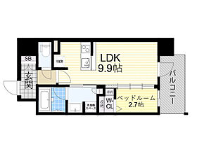 コンフォリア・リヴ南森町Q  ｜ 大阪府大阪市北区松ケ枝町1番36号（賃貸マンション1LDK・3階・34.53㎡） その2