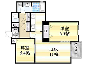 大阪府大阪市西区北堀江１丁目22番4号（賃貸マンション2LDK・10階・64.50㎡） その2