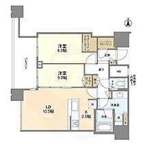 梅田ガーデンレジデンス  ｜ 大阪府大阪市北区曾根崎２丁目15番16号（賃貸マンション2LDK・34階・62.11㎡） その2