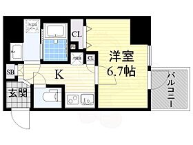 Fujiman 北梅田  ｜ 大阪府大阪市北区豊崎４丁目5番21号（賃貸マンション1K・13階・26.22㎡） その2