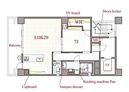 アマデウス北堀江 6階