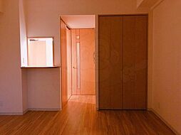 レジディア天神橋 4階ワンルームのリビング/ダイニング