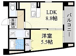 セイワパレス新梅田 5階/-