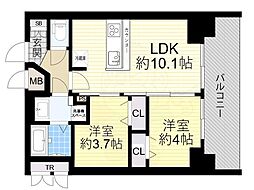 プレサンス九条グランデリーヴ 15階/-