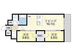 アーバネックス新町2 4階/-