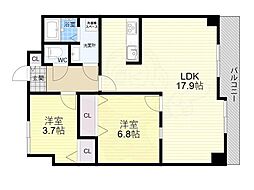 ウエストリヴィエール 9階