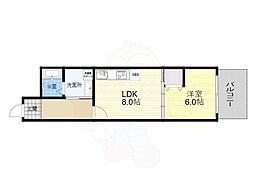 シャトー南森町 2階