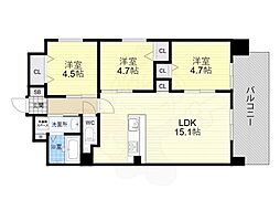 Alivis野田阪神 3階/-