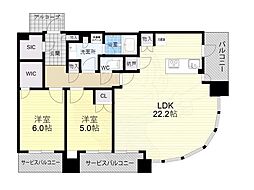 シエリアタワー中之島 21階