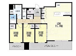 シエリアタワー中之島 35階/-